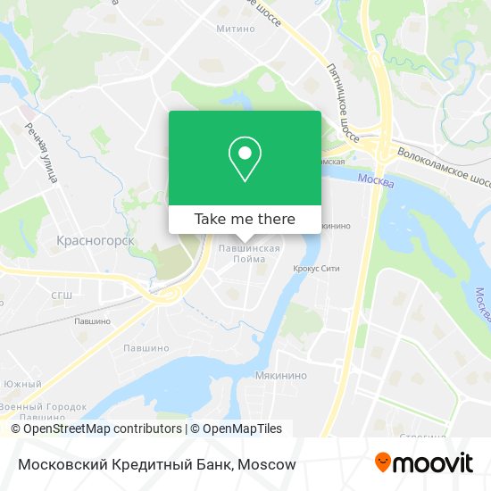 Московский Кредитный Банк map