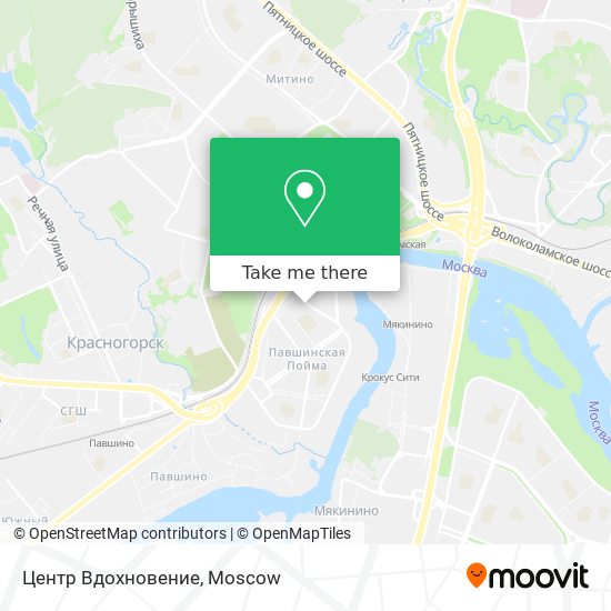 Центр Вдохновение map