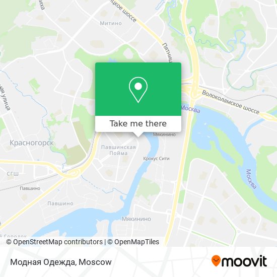 Модная Одежда map