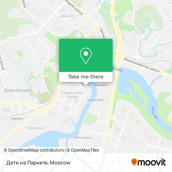 Дети на Паркете map