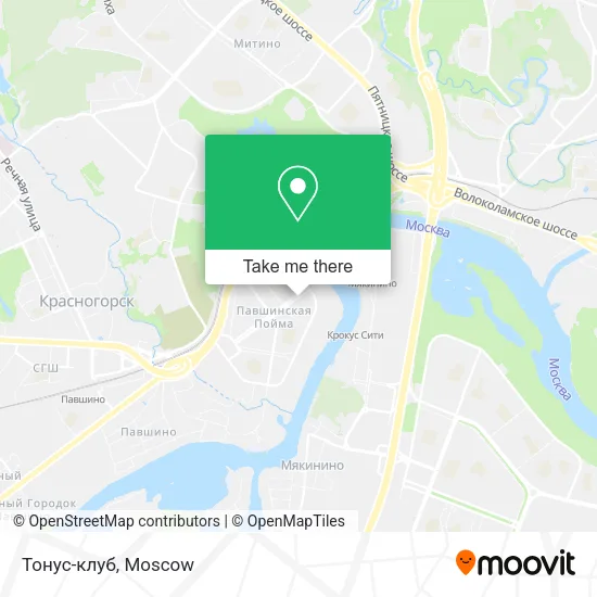 Тонус-клуб map