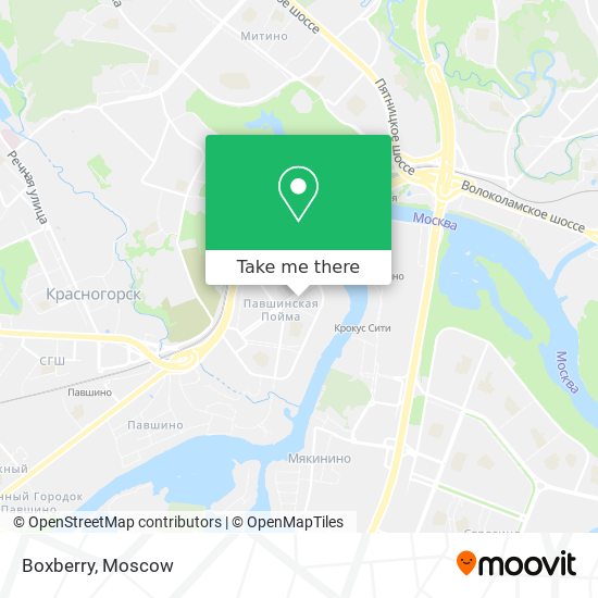 Boxberry map