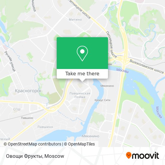 Овощи Фрукты map