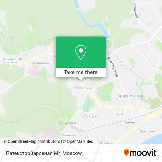 Патекстройарсенал Мг map