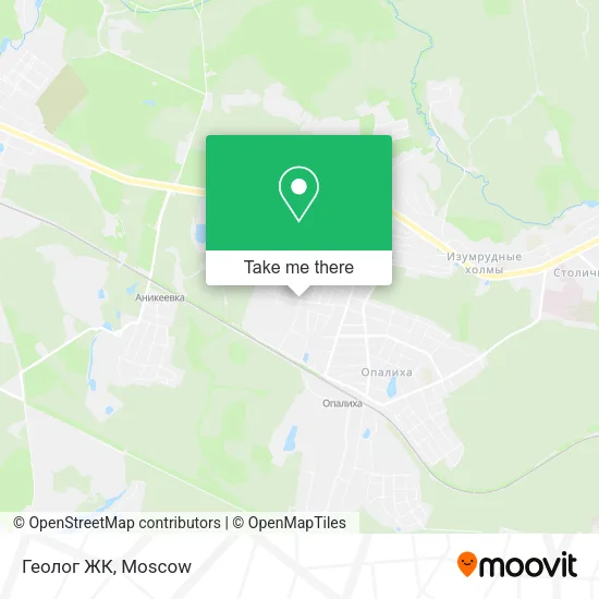 Геолог ЖК map