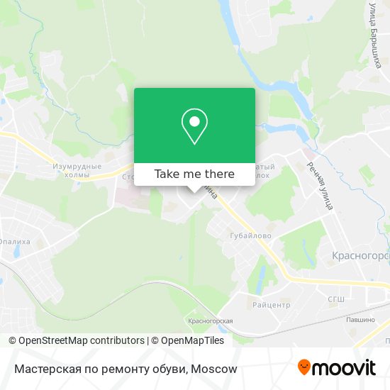 Мастерская по ремонту обуви map