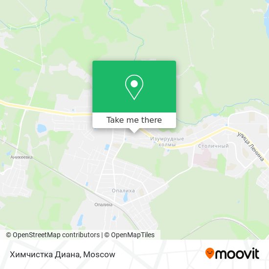 Химчистка Диана map