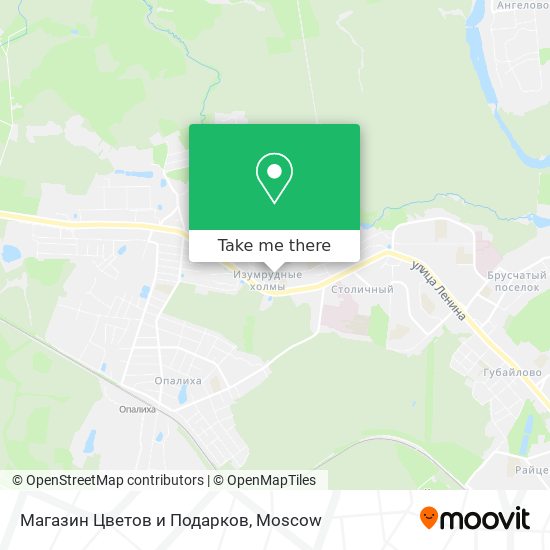 Магазин Цветов и Подарков map