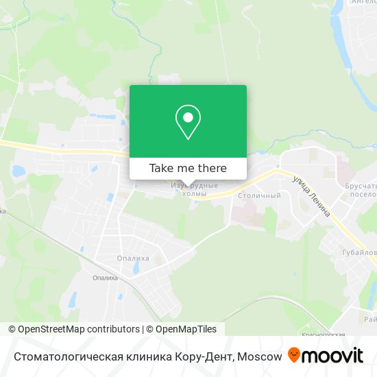 Стоматологическая клиника Кору-Дент map