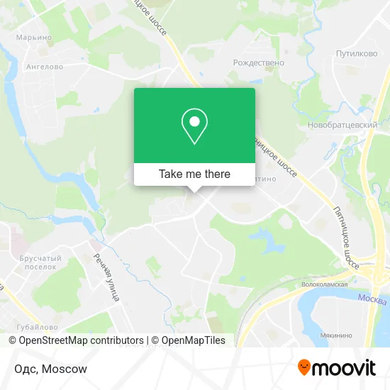 Одс map