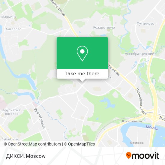 ДИКСИ map