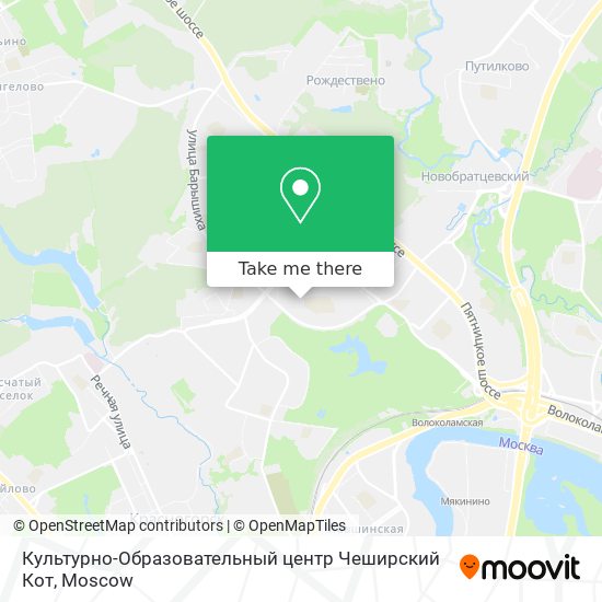 Культурно-Образовательный центр Чеширский Кот map