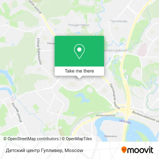 Детский центр Гулливер map