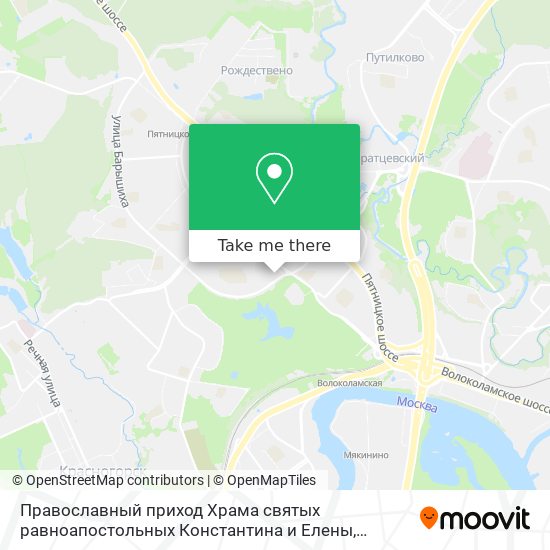 Православный приход Храма святых равноапостольных Константина и Елены map