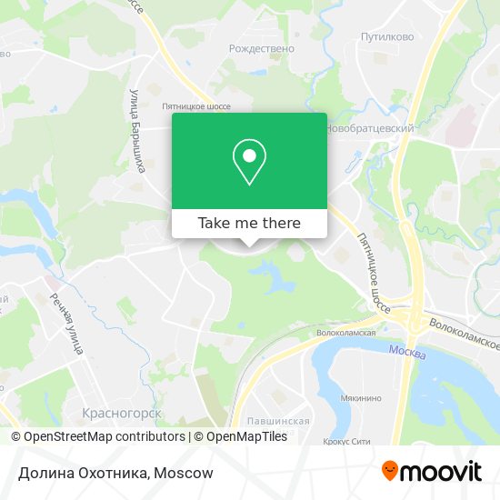 Долина Охотника map