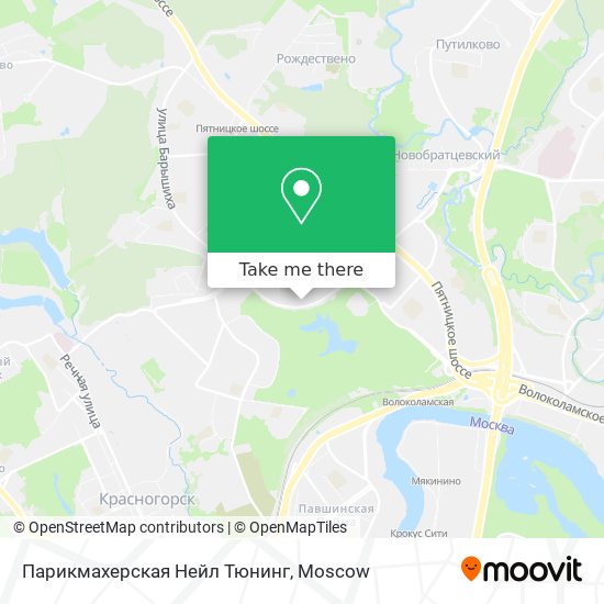 Парикмахерская Нейл Тюнинг map