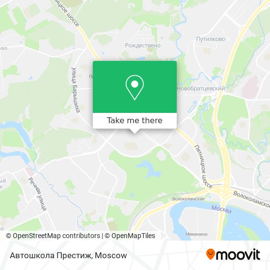 Автошкола Престиж map