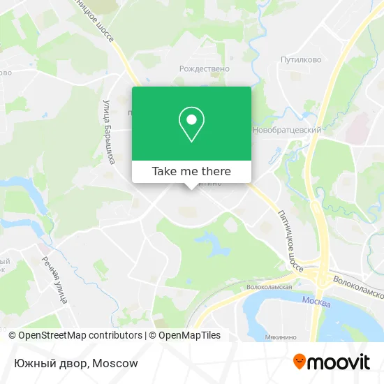 Южный двор map