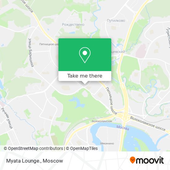 Myata Lounge. map