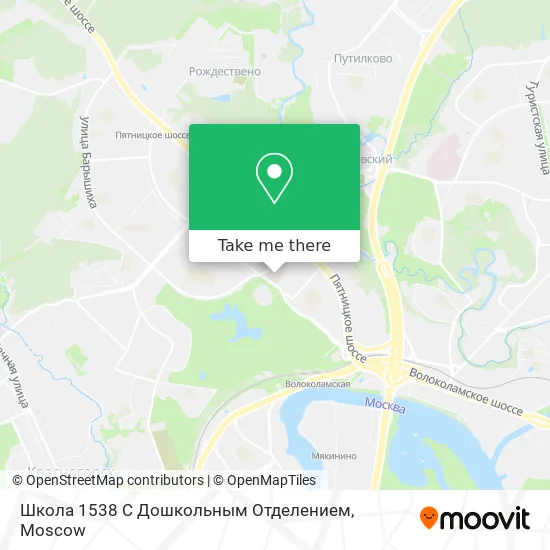 Школа 1538 С Дошкольным Отделением map