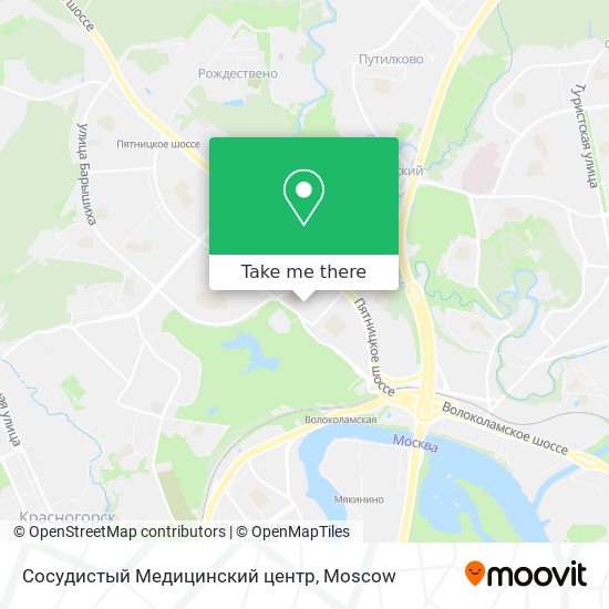 Сосудистый Медицинский центр map