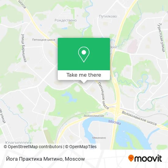Йога Практика Митино map