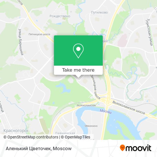 Аленький Цветочек map