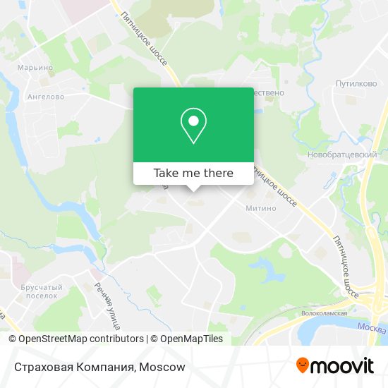 Страховая Компания map