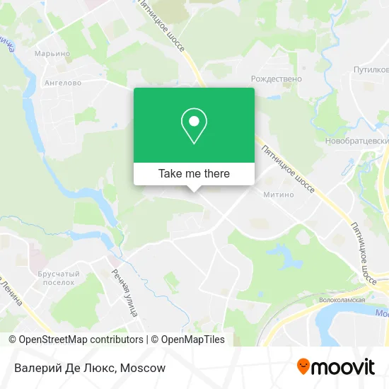 Валерий Де Люкс map