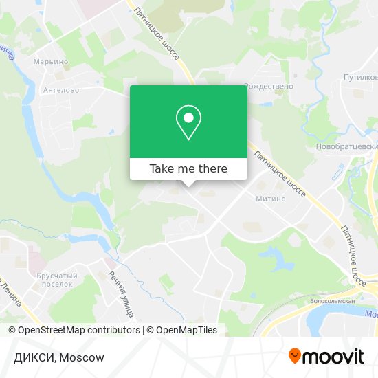 ДИКСИ map