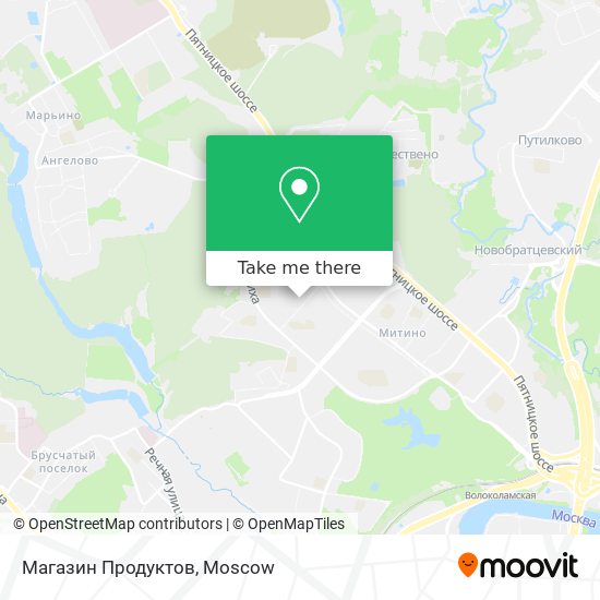 Магазин Продуктов map