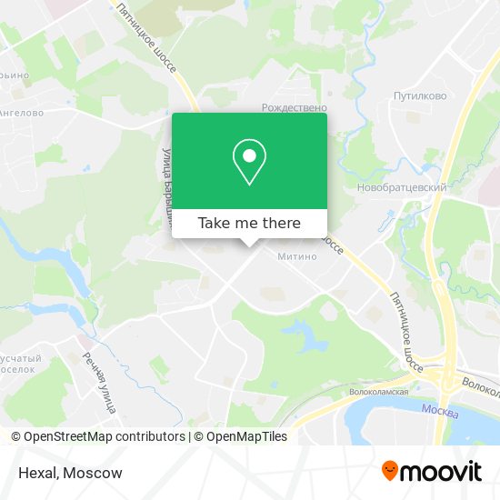 Hexal map