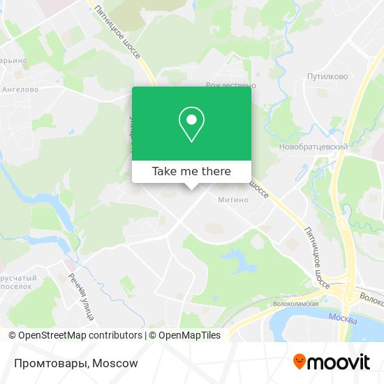 Промтовары map