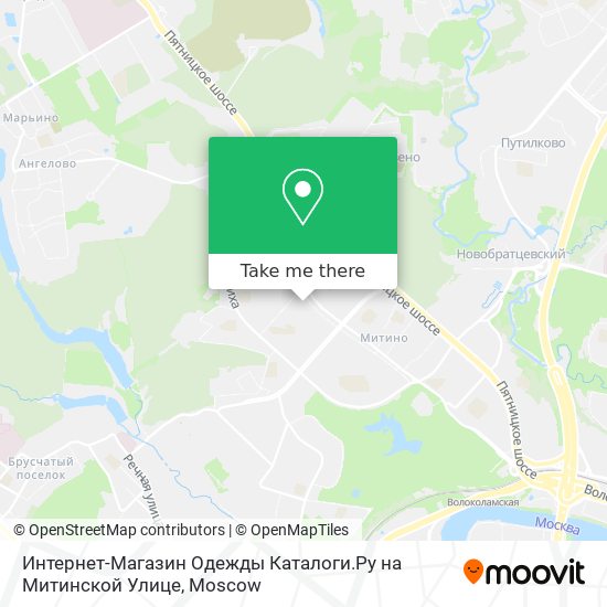 Интернет-Магазин Одежды Каталоги.Ру на Митинской Улице map