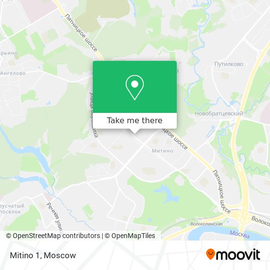 Mitino 1 map