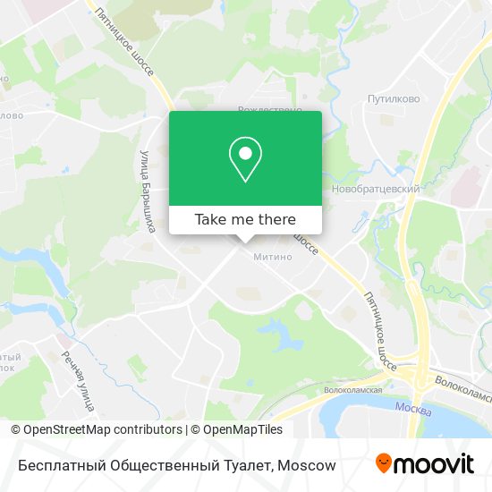 Бесплатный Общественный Туалет map