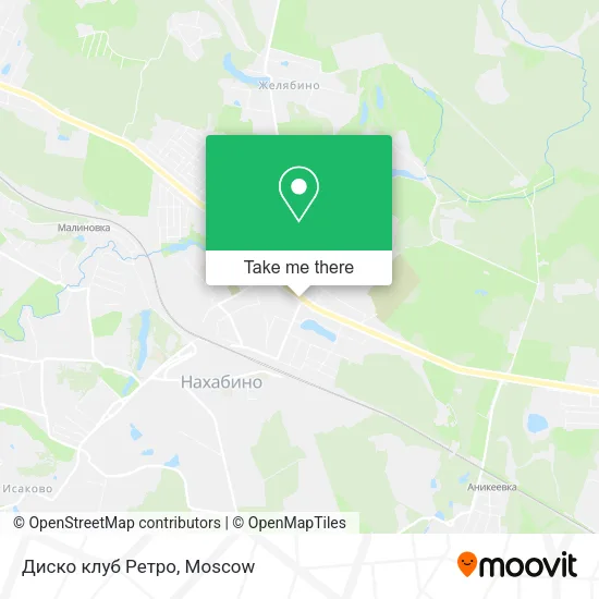 Диско клуб Ретро map