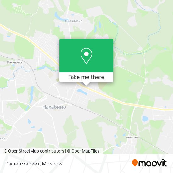 Супермаркет map