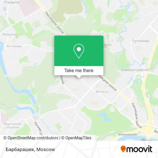 Барбарашек map