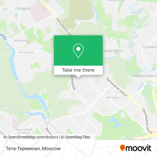 Тета-Терминал map