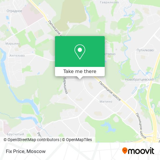 Fix Price map