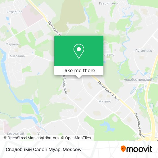 Свадебный Салон Муар map