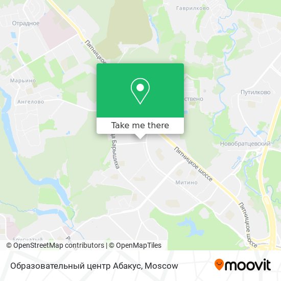 Образовательный центр Абакус map