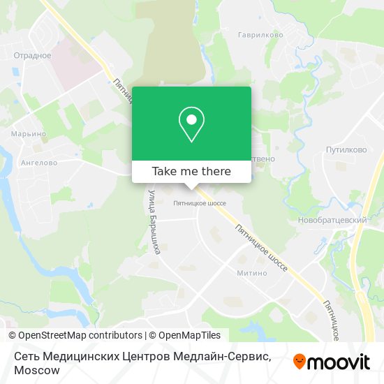 Сеть Медицинских Центров Медлайн-Сервис map