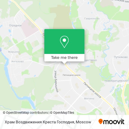 Храм Воздвижения Креста Господня map