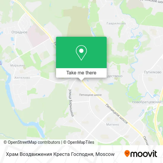Храм Воздвижения Креста Господня map