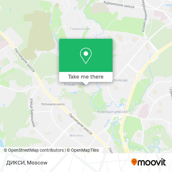 ДИКСИ map