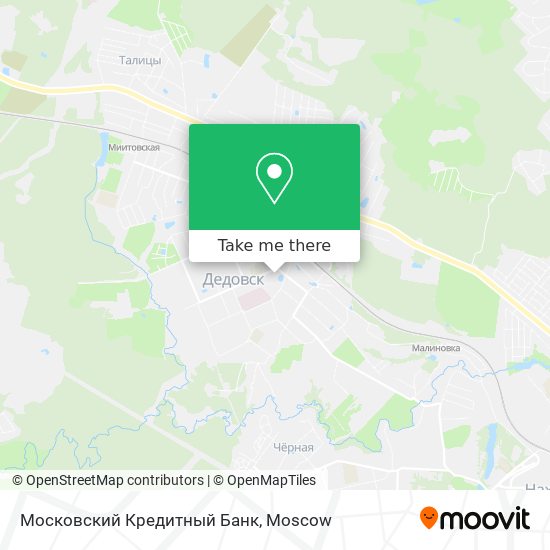 Московский Кредитный Банк map