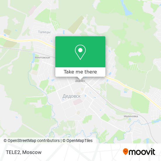 TELE2 map