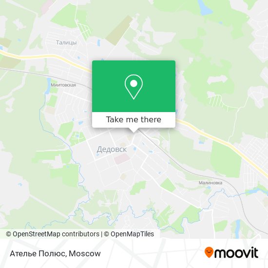 Ателье Полюс map